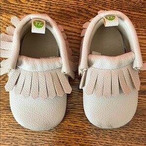 Stylish Kids Moccasins in beige